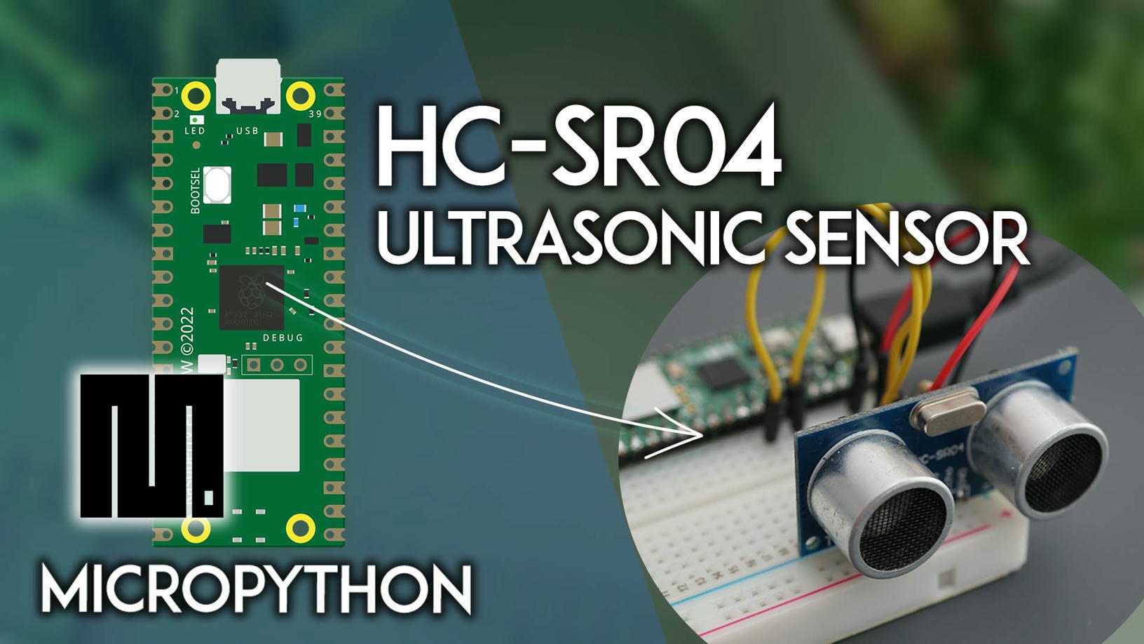 Raspberry Pi Pico: HC-SR04 Ultrasonic Sensor (M...
