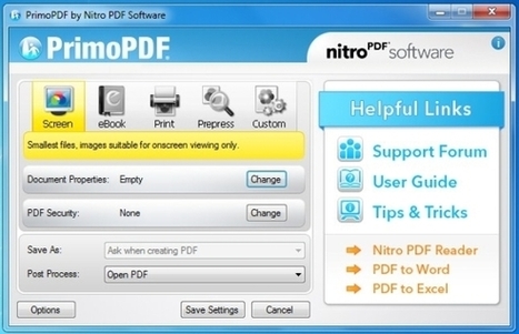 Convert PowerPoint Files To PDF via Drag And Drop With PrimoPDF | Aplicaciones y Herramientas . Software de Diseño | Scoop.it