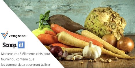 Marketeurs : 3 éléments clefs pour fournir du contenu que les commerciaux adoreront utiliser | Curation de Contenu | Scoop.it
