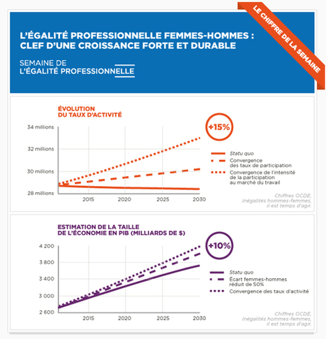 L'égalité professionnelle, vecteur de croissance | Portail du Gouvernement | L'emploi des femmes | Scoop.it