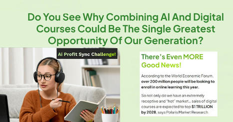 Marketing Scoops: How AI Profit Sync Challenge Builds a REAL Business Course From Scratch | Online Marketing Tools | Scoop.it