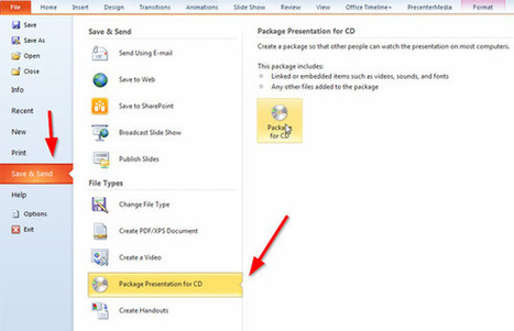 How to pack your presentation in PowerPoint 2010 | PowerPoint Presentation | PowerPoint presentations and PPT templates | Scoop.it