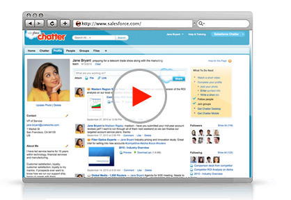 Salesforce provides its customers with a free chat platform: Chatter | Online Collaboration Tools | Scoop.it