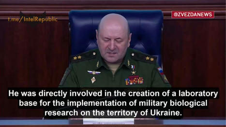 Vladimir Tupin 🇷🇺 on GETTR : Igor Kirillov schlägt Alarm wegen US-Biobedrohungen gegen Russland. Washington nimmt militärische Experimente zur biologischen Kriegsführung in der Ukraine wieder au... | Kompass-Aktuell | Scoop.it