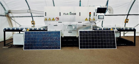 Process industriel mobile pour le recyclage des modules solaires | ECONOMIE CIRCULAIRE, ECONOMIE DE LA FONCTIONNALITE | Scoop.it