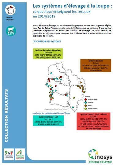 Hauts de France : Les systèmes d’élevage à la loupe, ce que nous enseignent les réseaux en 2014/2015 | Lait de Normandie... et d'ailleurs | Scoop.it