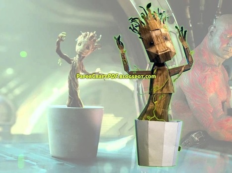 Free Papercraft Template: Minecraft Iron Man Papercraft Template