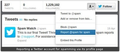 Goodbye to spam, er, @spam, on Twitter... | Latest Social Media News | Scoop.it
