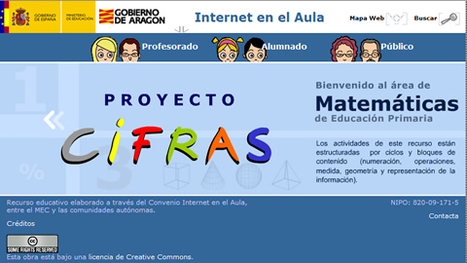 Proyecto «Cifras». Matemáticas para Educación Primaria | EduTIC | Scoop.it