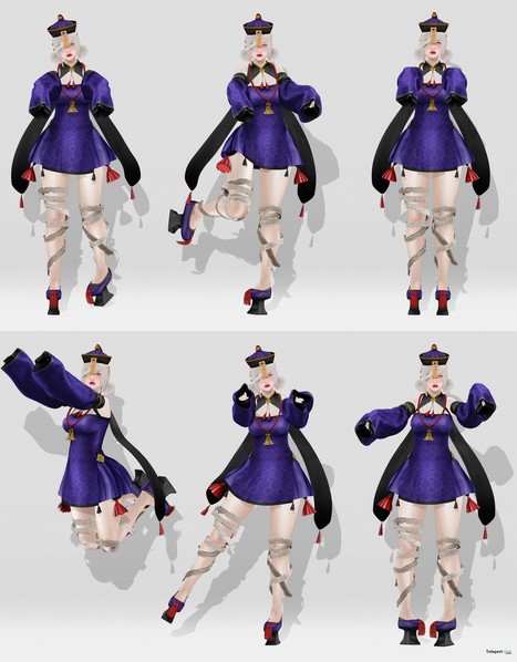 Jiangshi Chinese Vampire Poses October 2018 Group Gift by Bonbon | Teleport Hub - Second Life Freebies | Teleport Hub | Scoop.it