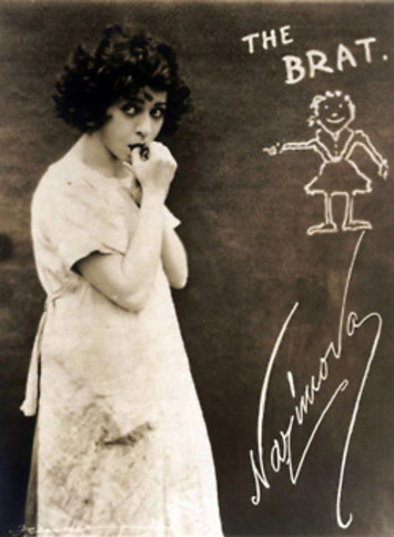 : Alla Nazimova, The Brat, 1919 | Herstory | Scoop.it