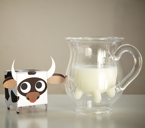Fred & Friends Calf and Half Double-Walled Creamer Pitcher | iWishlist | Scoop.it