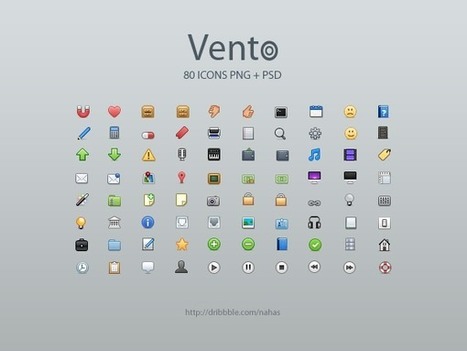 Exclusive Freebie: Vento Icon Set and Source | Webdesigntuts+ | Best Freeware Software | Scoop.it