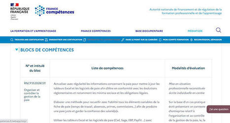 ANALYSE / Certification : &agrave; quoi servent les blocs de comp&eacute;tences ? | Innovation et transformation p&eacute;dagogique | Scoop.it
