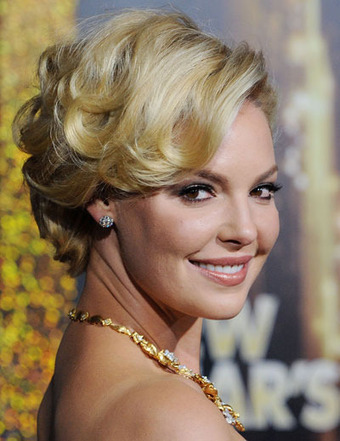 Katherine Heigl demonstrates how to make the "Big Hair" thing Work on Short Hair | Kapsels voor vrouwen | Scoop.it