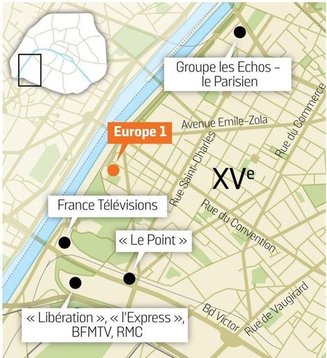 Paris: le XVe arrondissement nouveau triangle d’or des médias | DocPresseESJ | Scoop.it
