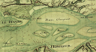 Une carte de 1750 fait découvrir l’estuaire de la Seine à son état naturel | Une semaine d'actu - Newsletter de veille de l'AURH | Scoop.it