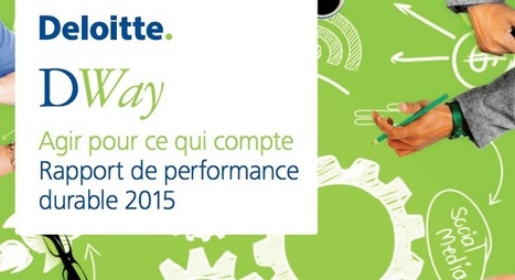 Deloitte publie son rapport RSE 2015 - Green Logistique | Témoignages Clients EcoVadis | Scoop.it