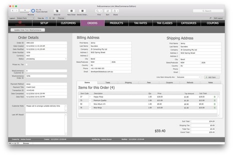 fmEcommerce Link for FileMaker (WooCommerce Edition) | Learning Claris FileMaker | Scoop.it