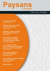 Géopolitique du sucre. La filière française face à ses futurs | Paysans & société 2024/1 (N° 403) | Alimentation Santé Environnement | Scoop.it