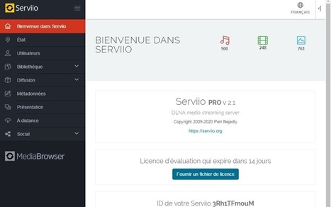 Serviio : un serveur multimédia gratuit et pratique | information analyst | Scoop.it