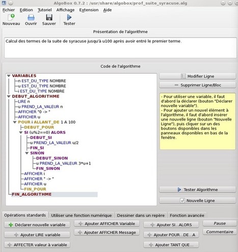 Logiciel professionnel gratuit AlgoBox Fr 2013 Licence gratuite - Elaboration et Exécution d'algorithmes | Logiciel Gratuit Licence Gratuite | Scoop.it