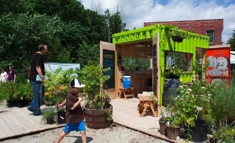 Welcome hut from container | 1001 Recycling Ideas ! | Scoop.it