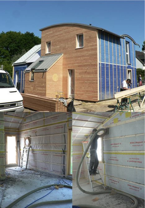 " Carnet de chantier N°15.05 / Construction d'une maison RT 2012 à Riec sur Bélon"- a.typique | Architecture, maisons bois & bioclimatiques | Scoop.it