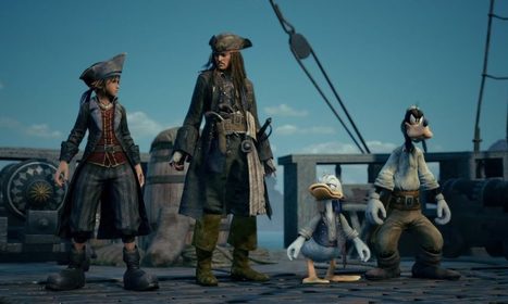 Nuevo tráiler de Kingdom Hearts III presentando el mundo de Piratas del Caribe | Noticias Anime [es] | Scoop.it