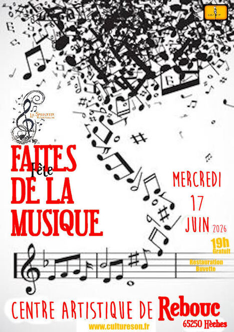 Faites de la musique &agrave; Rebouc le 17 juin | Vall&eacute;es d'Aure & Louron - Pyr&eacute;n&eacute;es | Scoop.it