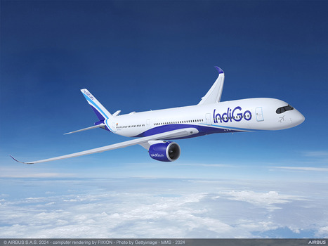 Indigo sur le point de commander 30 Airbus A350 de plus | AERONAUTIQUE NEWS - AEROSPACE POINTOFVIEW - AVIONS - AIRCRAFT | Scoop.it