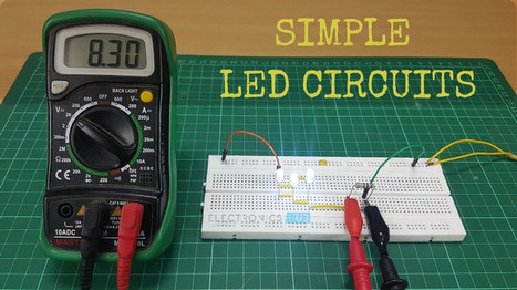 Simple LED Circuits: Single LED, Series LEDs and Parallel LEDs | #Maker #MakerED #MakerSpaces #Electronics  | 21st Century Learning and Teaching | Scoop.it