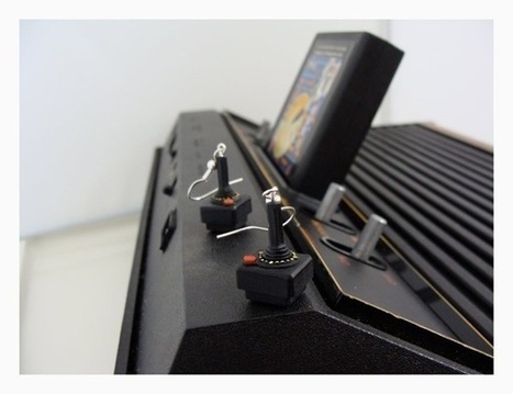 Atari 2600 Joystick Earrings are a Joy to Wear | All Geeks | Scoop.it