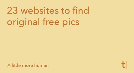 24 websites to find original free pics | Education 2.0 & 3.0 | Scoop.it