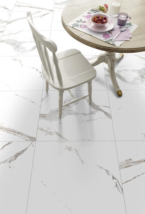 Marble Look Porcelain: Calacatta to Carrara Style Ideas | Home Surfaces | Scoop.it