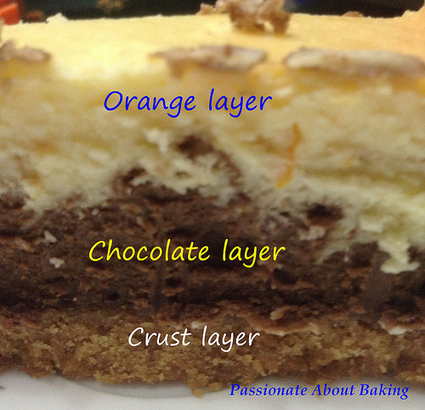Orange Chocolate Cheesecake | Passionate About Baking | The Chic Chocolate Curator | Scoop.it