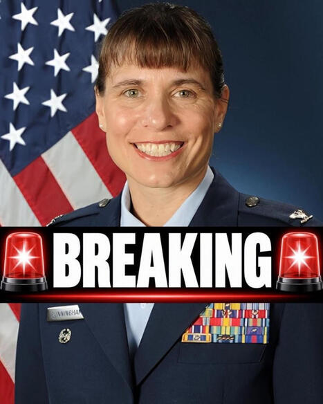 🚨BREAKING: Secretary of War Pete Hegseth has reinstated Brigadier General Melissa Cunningham, who was forced out of the Air Force for refusing the COVID-19 vaccine under the Biden administration&hellip; ... | H&eacute;sitations Vaccinales: Observatoire HESIVAXs | Scoop.it