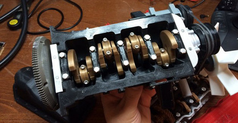 Imprimen un motor de Toyota con una Prusa | tecno4 | Scoop.it