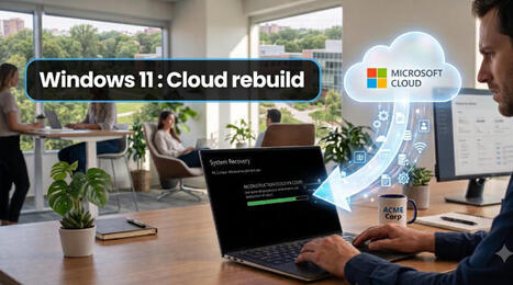 PC en rade ? Windows 11 se r&eacute;installe avec Cloud rebuild | Data | Scoop.it