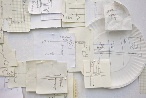 An Artist is Making a Map of Manhattan Using Only Handwritten Directions From Strangers | Colossal | Best of Design Art, Inspirational Ideas for Designers and The Rest of Us | Scoop.it