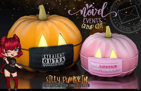 Silly Pumpkin Satan Inc Event October 2021 Group Gift by Astralia | Teleport Hub - Second Life Freebies | Second Life Freebies | Scoop.it