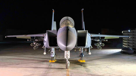CENTCOM Releases Photo of F-15E with Counter-UAV Loadout in the Middle East | DEFENSE NEWS | Scoop.it