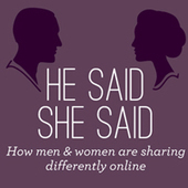 How Do Men & Women Share Differently Online? [Infographic] - SocialTimes.com | Tidbits, titbits or tipbits? | Scoop.it