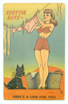 A Slip of a Girl: "Scottie Says ~ Here's A Line For You" | Antiques & Vintage Collectibles | Scoop.it