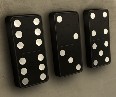 Domino Clock by Carbon Design | Art, Design & Technology | Scoop.it