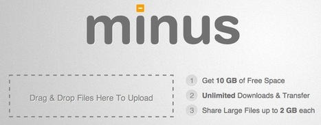 Minus, ce concurrent à Dropbox qui monte ! | Time to Learn | Scoop.it