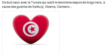 De tout cœur avec la Tunisie qui subit le terrorisme depuis de longs mois | Actualités Afrique | Scoop.it