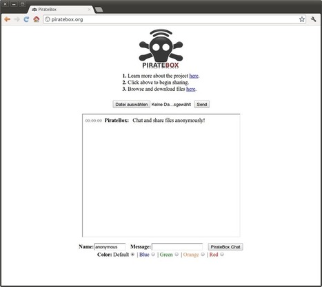 Tutoriel : installer une PirateBox en images | Time to Learn | Scoop.it