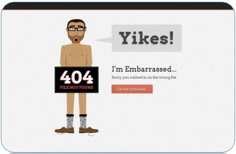 These 404 pages will inspire your creativity | Latest Social Media News | Scoop.it