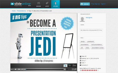 Share PowerPoint Presentations Online with SlideOnline.com | PowerPoint and Presentations | Scoop.it